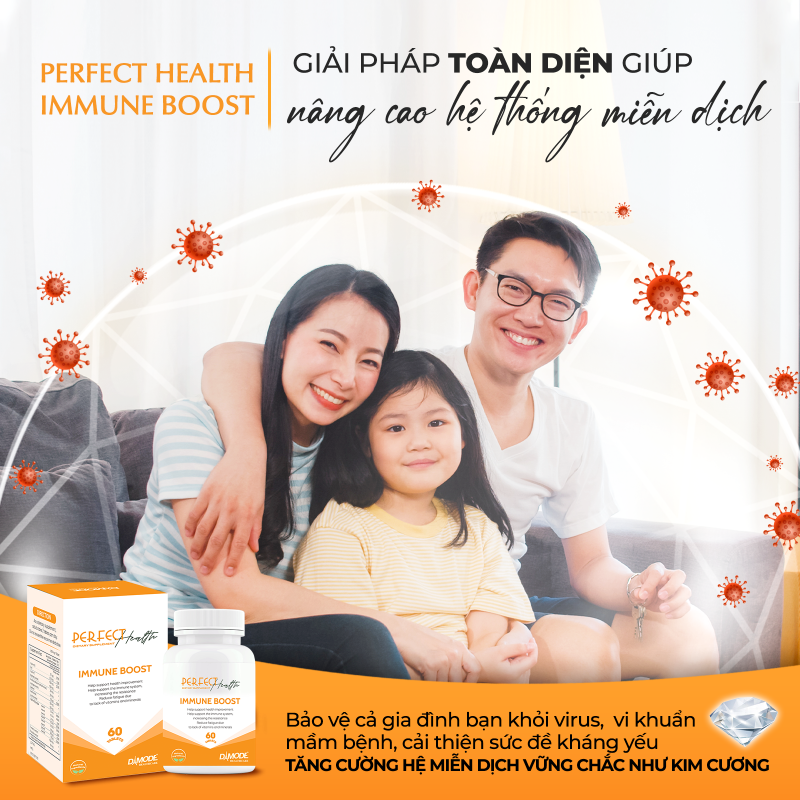 IMMUNE BOOST - Siêu Phẩm Tăng Sức Đề Kháng Toàn Diện